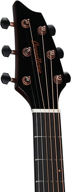 Breedlove Pursuit Exotic S Concert Acoustic-Electric Guitar, Left-Handed, Tigers Eye, Headstock Left Front