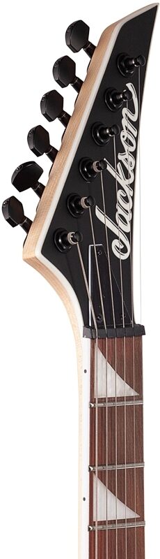 Jackson JS Series Dinky Arch Top JS22 DKA Archtop Electric Guitar, Amaranth Fingerboard, Satin Black, Headstock Left Front