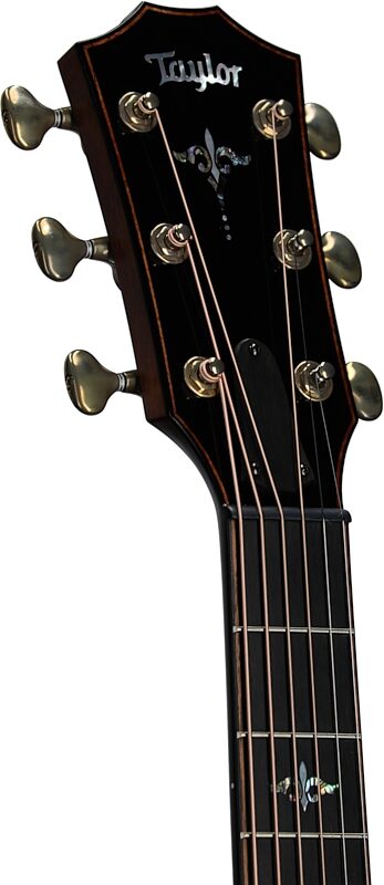 Taylor 912ce Builder's Edition Grand Concert Acoustic-Electric Guitar (with Case), Kona Edgeburst, Headstock Left Front