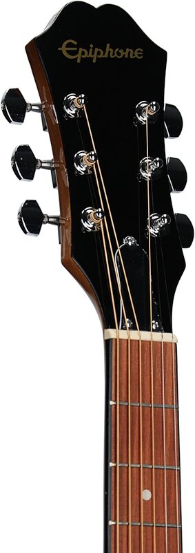 Epiphone FT-100 CE Songmaker Deluxe Acoustic-Electric Guitar, Natural, Headstock Left Front