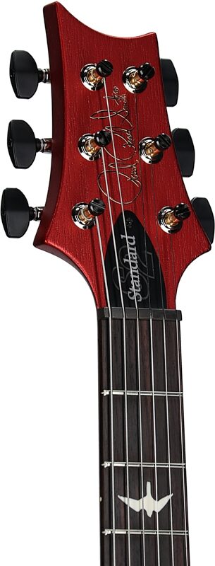 PRS Paul Reed Smith S2 Standard 22 Satin Electric Guitar, Red Apple Metallic, Headstock Left Front