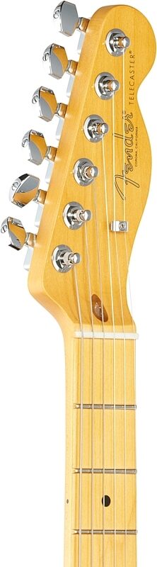 Fender American Professional II Telecaster Electric Guitar, Maple Fingerboard (with Case), Butterscotch Blonde, Headstock Left Front
