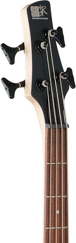 Ibanez SR300EBL Electric Bass, Left-Handed, Weathered Black, Headstock Left Front