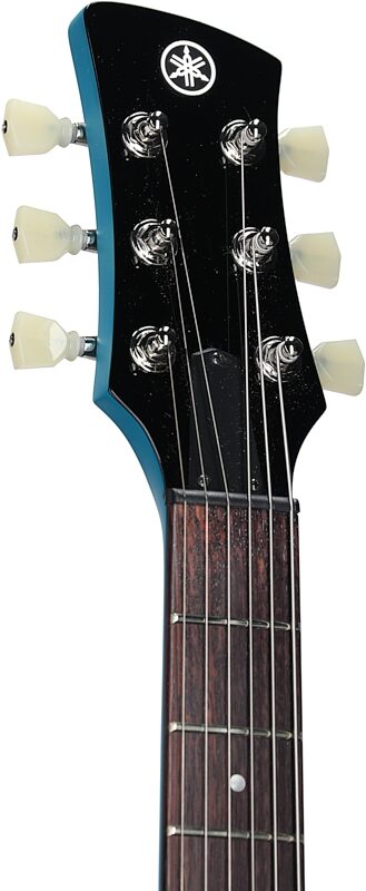 Yamaha Revstar Element RSE20L Left-Handed Electric Guitar, Swift Blue, Headstock Left Front