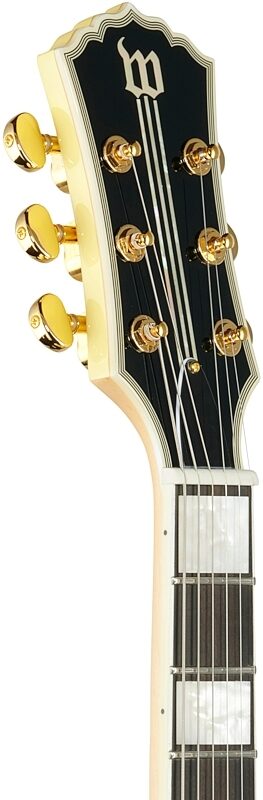 Wylde Audio Odin Grail Rawtop Bullseye Electric Guitar, Genesis, Headstock Left Front