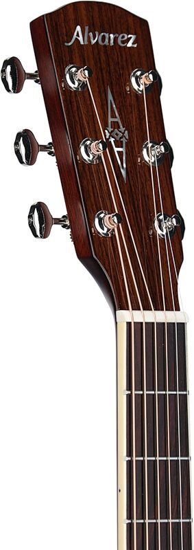 Alvarez MD60EBG Masterworks Acoustic-Electric Guitar (with Soft Case), New, Headstock Left Front