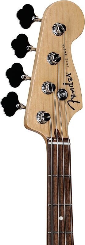Fender Standard Jazz Bass Guitar, Laurel Fingerboard, 3-Color Sunburst, Headstock Left Front