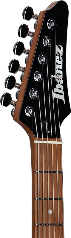 Ibanez AZ24P1QM Premium Electric Guitar (with Gig Bag), Deep Ocean Blonde, Headstock Left Front