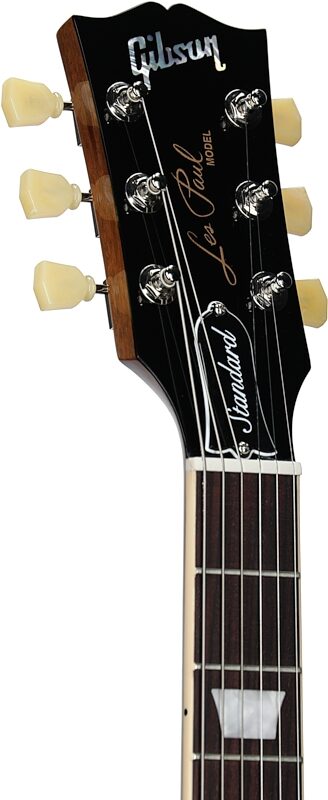 Gibson Les Paul Standard '50s Custom Color Electric Guitar, Plain Top (with Case), Inverness Green, Headstock Left Front