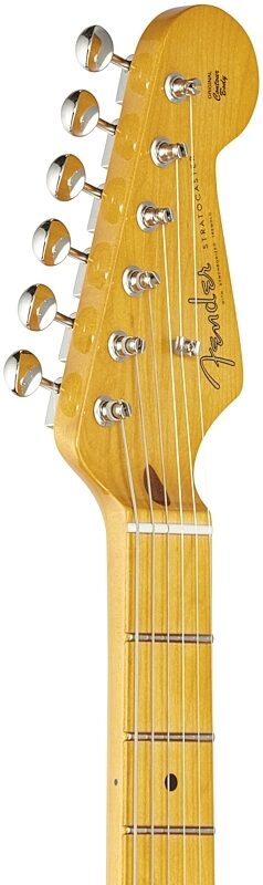 Fender Stories Eric Johnson '54 Virginia Stratocaster Electric Guitar (with Case), 2-Color Sunburst, Headstock Left Front
