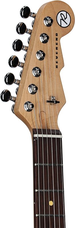 Reverend Buckshot Electric Guitar, 3-Tone Burst, Headstock Left Front