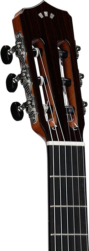 Cordoba Fusion Orchestra CE Classical Acoustic-Electric Guitar, Teardrop Burst, Headstock Left Front
