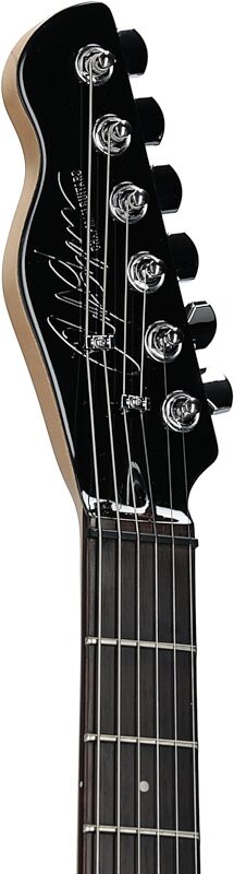 Chapman ML1 X Electric Guitar, Deep Blue Gloss, Headstock Left Front