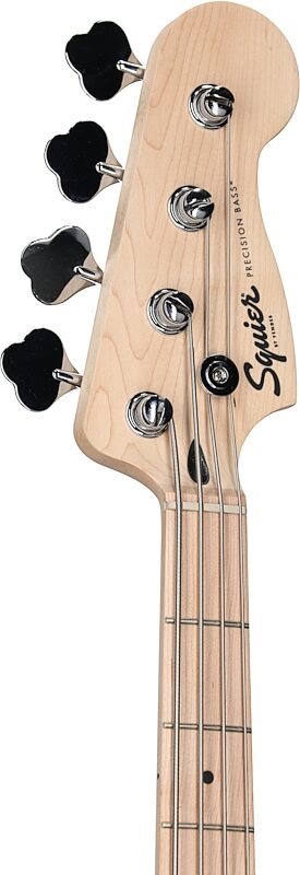 Squier Sonic Precision Bass Guitar, Two Color Sunburst, Headstock Left Front