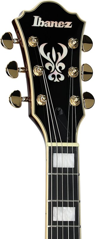 Ibanez AS93BC Artcore Expressionist Semi-hollowbody Electric Guitar, Black, Headstock Left Front