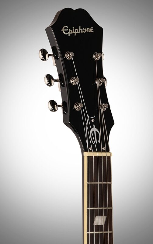 Epiphone Limited Edition Casino Electric Guitar, Left-Handed, Vintage Sunburst, Headstock Left Front