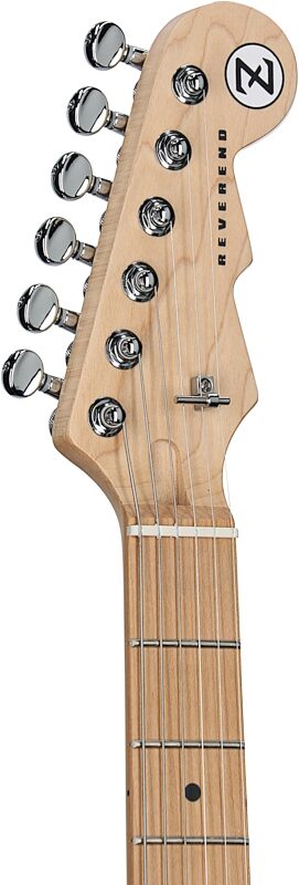 Reverend Billy Corgan Z-One Electric Guitar, Orchid Purple, Headstock Left Front