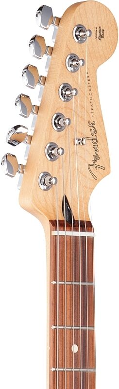 Fender Player Stratocaster HSH Pau Ferro Electric Guitar, Buttercream, Headstock Left Front