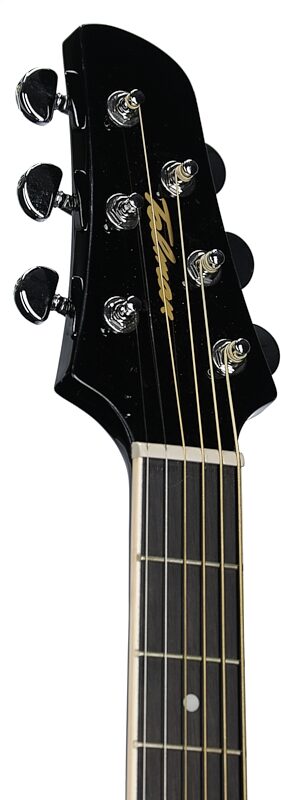 Ibanez TCY10LE Talman Acoustic-Electric Guitar, Left-Handed, Black, Headstock Left Front