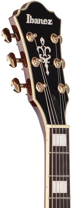 Ibanez AS93ZW Artcore Expressionist Semi-Hollowbody Electric Guitar, Natural, Headstock Left Front