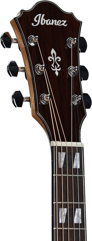 Ibanez AE170 Acoustic-Electric Guitar, Natural Hi Gloss, Headstock Left Front