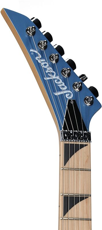 Jackson X Series DK3XR M HSS Electric Guitar, Frostbyte Blue, Headstock Left Front