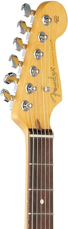 Fender American Pro II HSS Stratocaster Electric Guitar, Rosewood Fingerboard (with Case), 3-Color Sunburst, Headstock Left Front