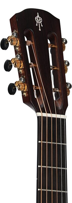 Alvarez Yairi DYMR70 Masterworks Dreadnought Acoustic Guitar (with Case), Sunburst, Headstock Left Front