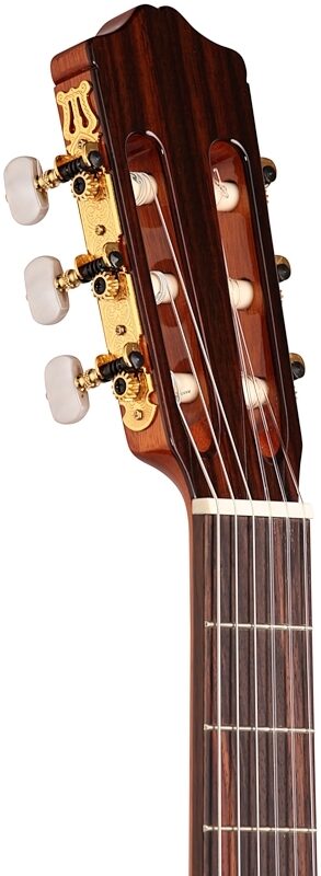 Cordoba C5-CE Classical Acoustic-Electric Guitar, Natural, Solid Cedar Top, Headstock Left Front