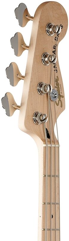 Squier Affinity Jaguar Bass H Electric Bass, Maple Fingerboard, Lake Placid Blue, Headstock Left Front