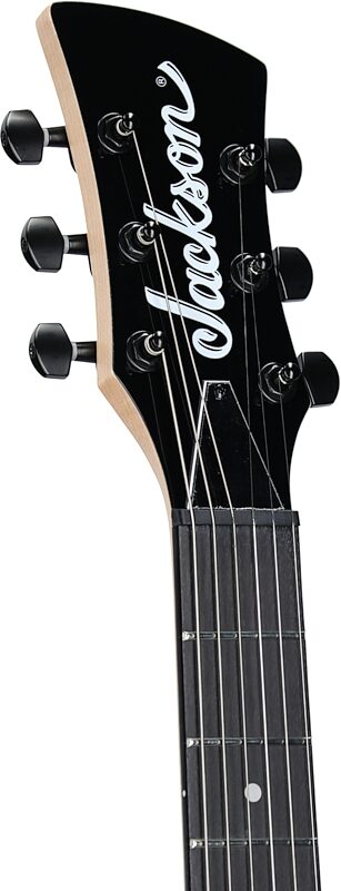 Jackson JS Series JS22 Surfcaster Electric Guitar, Snow White, Headstock Left Front