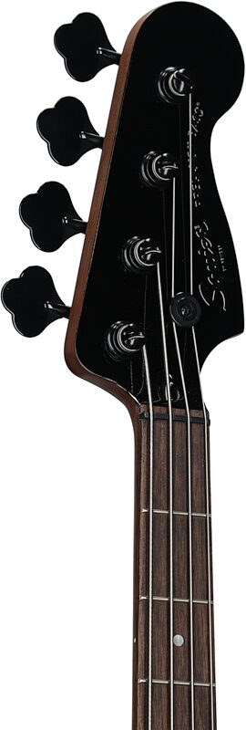 Squier Contemporary Active Precision Bass Guitar, with Laurel Fingerboard, Pearl White, Headstock Left Front