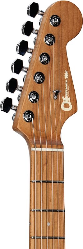 Charvel Pro-Mod DK24 HH 2PT CM Electric Guitar, with Maple Fingerboard, Bubblegum Pink, Headstock Left Front