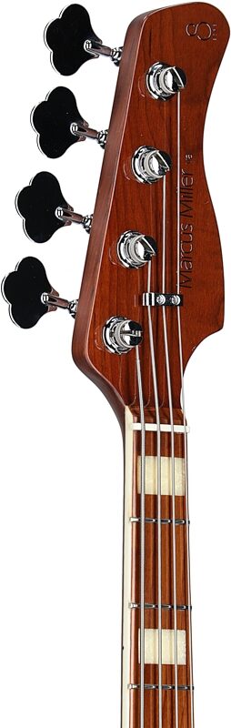 Sire Marcus Miller V8 Electric Bass (with Gig Bag), Tobacco Sunburst, Headstock Left Front