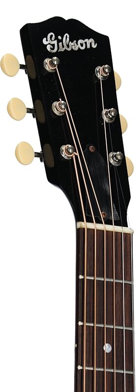 Gibson Custom Shop Murphy Lab 1933 L-00 Acoustic Guitar (with Case), Light Aged Ebony, Headstock Left Front
