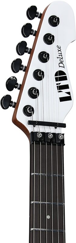 ESP LTD SN-1000FR Snow White Electric Guitar, Snow White, Headstock Left Front