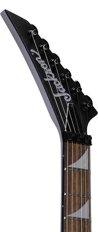 Jackson X Series Rhoads RRX24 Electric Guitar, with Laurel Fingerboard, Battleship Gray with Black Bevel, Headstock Left Front