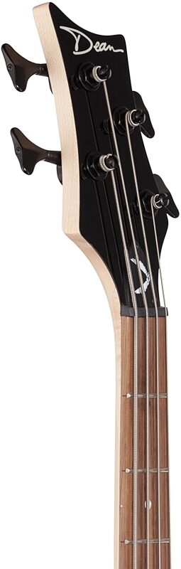 Dean Edge 09 Electric Bass, Satin Natural, Headstock Left Front