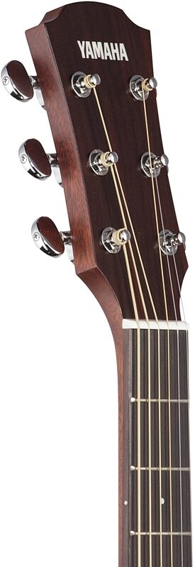 Yamaha A3R Acoustic-Electric Guitar (with Hard Bag), Tobacco Brown Sunburst, Headstock Left Front