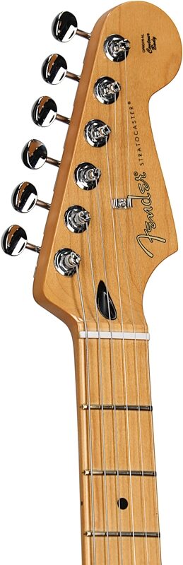 Fender Player II Stratocaster HSS Electric Guitar, with Maple Fingerboard, Black, Headstock Left Front