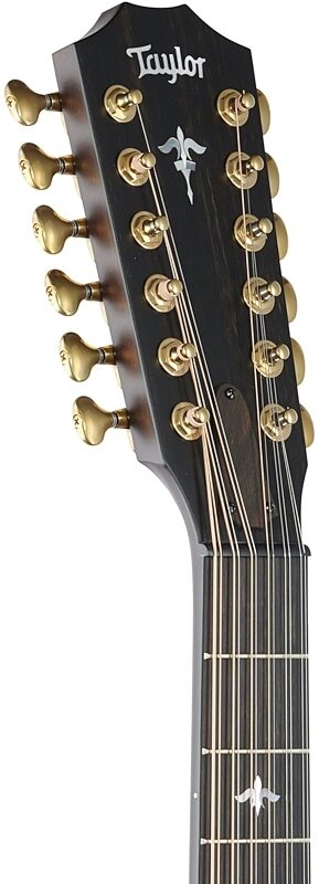 Taylor Builder's Edition 652ce Grand Cutaway Acoustic-Electric Guitar, 12-String (with Case), Natural, Headstock Left Front