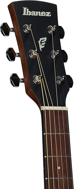 Ibanez PC50 Acoustic Guitar, Open Pore Brown Sunburst, Headstock Left Front