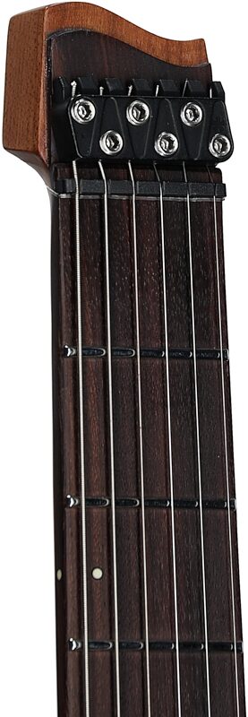 Strandberg Boden Essential 6 Electric Guitar (with Gig Bag), Black Granite, Headstock Left Front