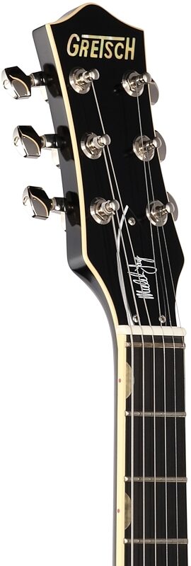 Gretsch G-6131MY Malcolm Young Jet Electric Guitar (with Case), Natural, Headstock Left Front