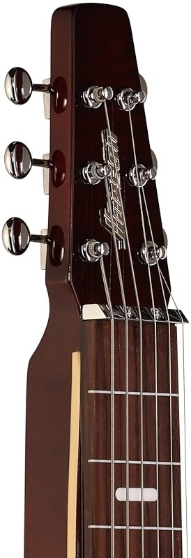 Vorson FLSL-200TS Lap Steel Guitar Pack, Vintage Sunburst, Headstock Left Front