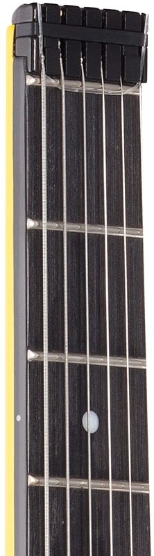 Steinberger Spirit GT Pro Deluxe Electric Guitar (with Bag), Hot Rod Yellow, Headstock Left Front