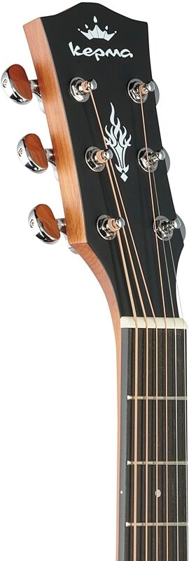 Kepma K3 Series D3-130 Acoustic-Electric Guitar, Sunburst Matte, with K1 Pickup, Headstock Left Front