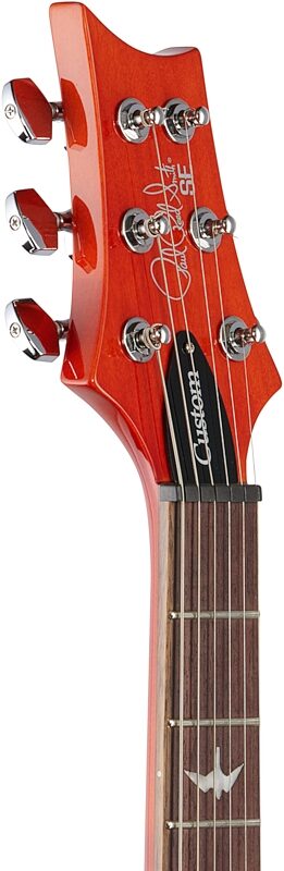 PRS Paul Reed Smith SE Custom 24-08 Electric Guitar (with Gig Bag), Vintage Sunburst, Headstock Left Front