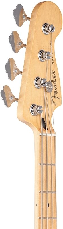 Fender Player Precision Electric Bass, Maple Fingerboard, Buttercream, Headstock Left Front