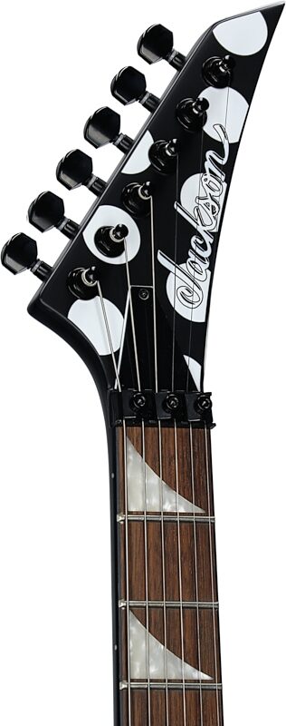 Jackson X Series Soloist SLX DX Electric Guitar, with Laurel Fingerboard, Polka Dot, Headstock Left Front